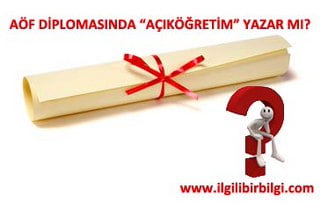 AÖF Diploması
